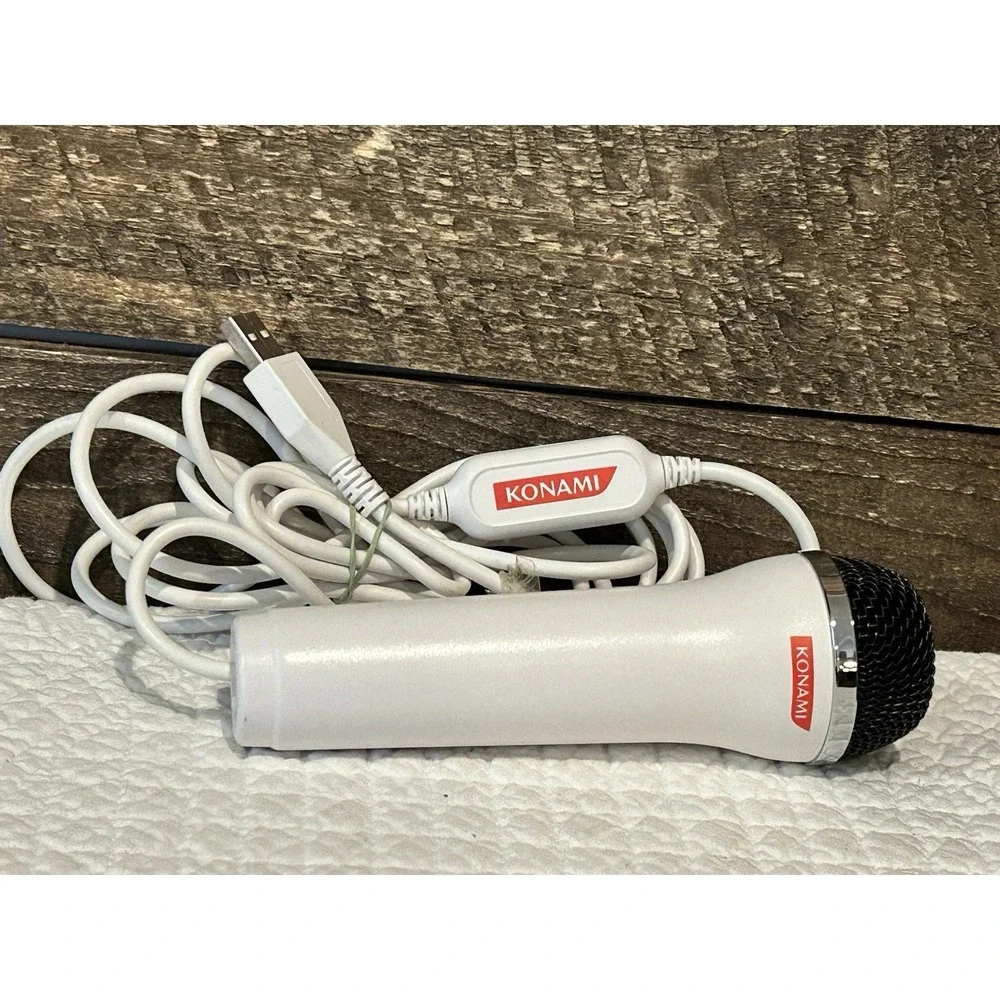 Official Konami Logitech (E-UR20) USB Wired Microphone For Gaming Systems